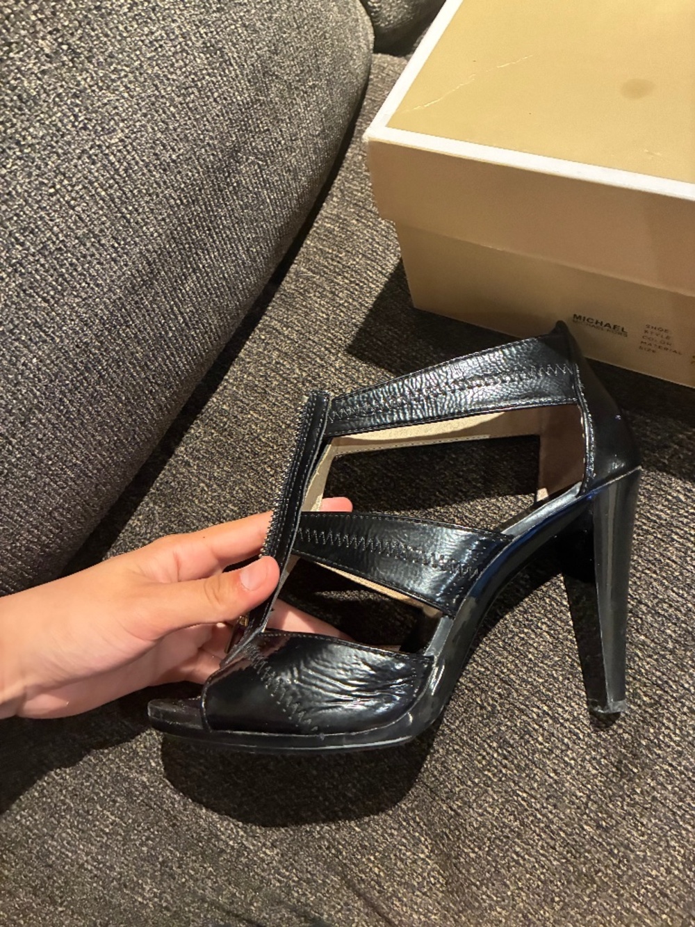 MICHEAL Micheal Kors Berkeley T-Strap Heels